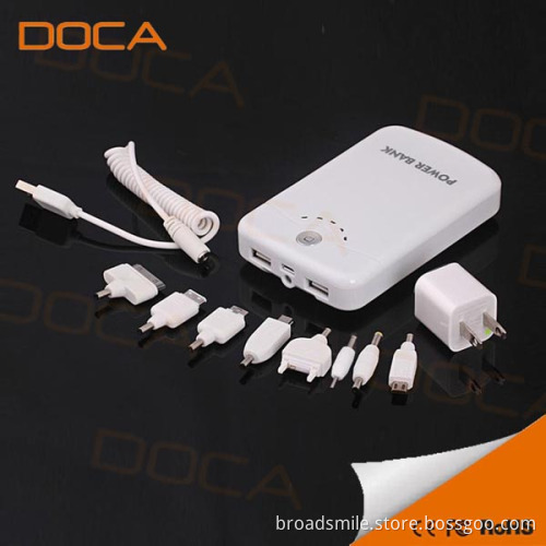 10000mAh potable universal Portable Power Bank for mobile phone and PC Tablet